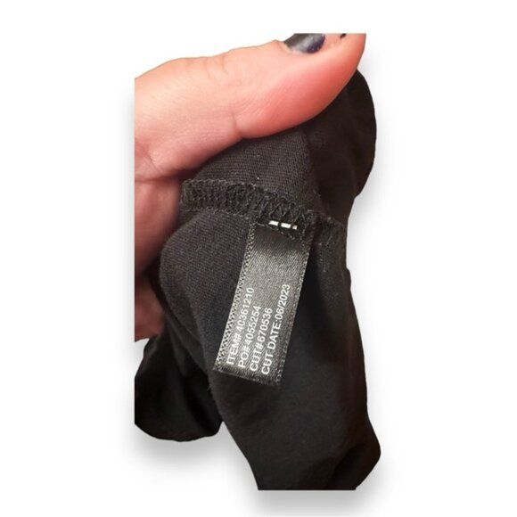 Women’s torrid 1 Black Silver Yin Yang Performance Cotton Active Tee 14 16 1X - Picture 13 of 14